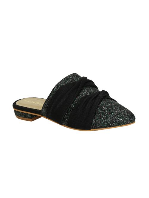 black slip on mules - 15971434 - Standard Image - 1