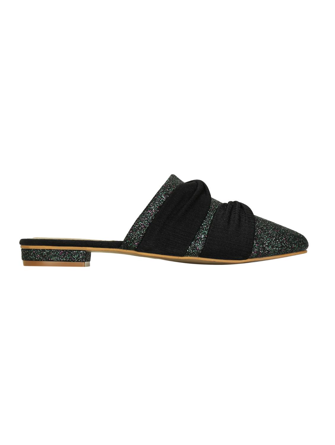 black slip on mules - 15971434 - Zoom Image - 2
