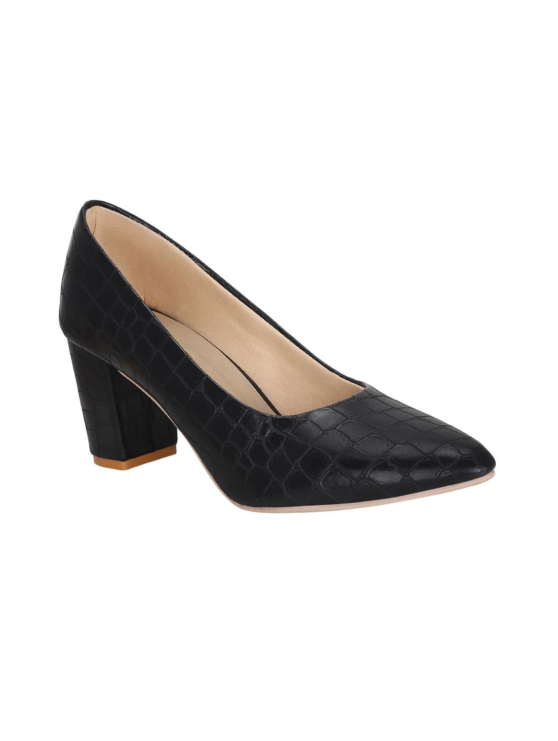 black slip on pumps - 15971440 - Zoom Image - 1