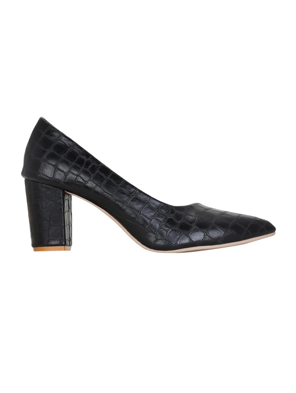 black slip on pumps - 15971440 - Zoom Image - 2