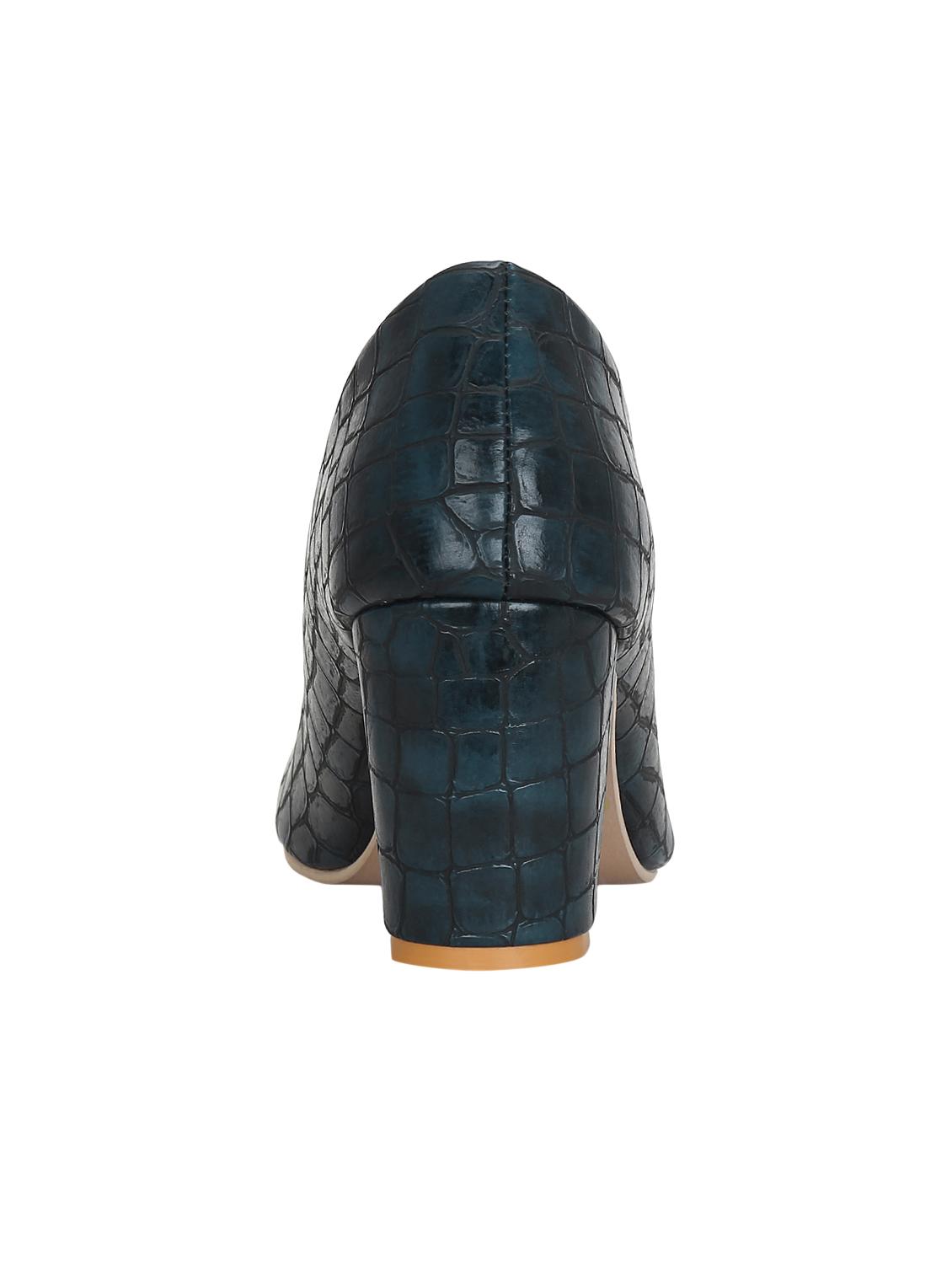 navy slip on pumps - 15971441 - Zoom Image - 3