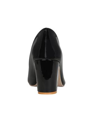 black slip on pumps - 15971444 - Standard Image - 3