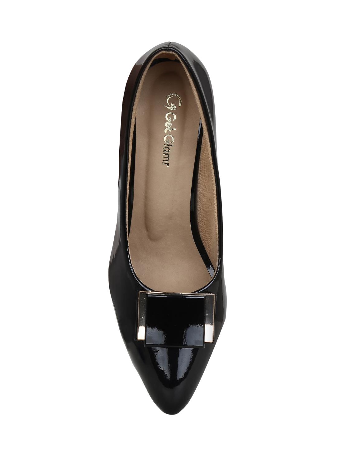 black slip on pumps - 15971444 - Zoom Image - 4