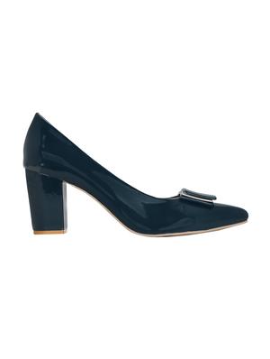 navy slip on pumps - 15971445 - Standard Image - 2