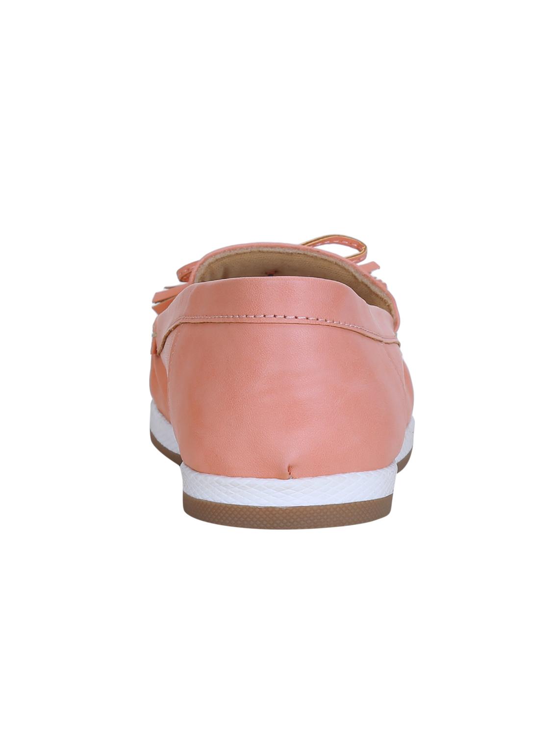 pink slip on loafers - 15971450 - Zoom Image - 3