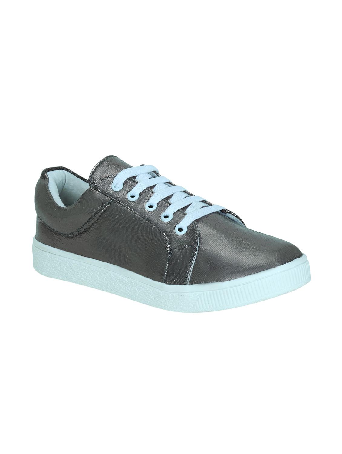 grey lace-up sneakers - 15971456 - Zoom Image - 1