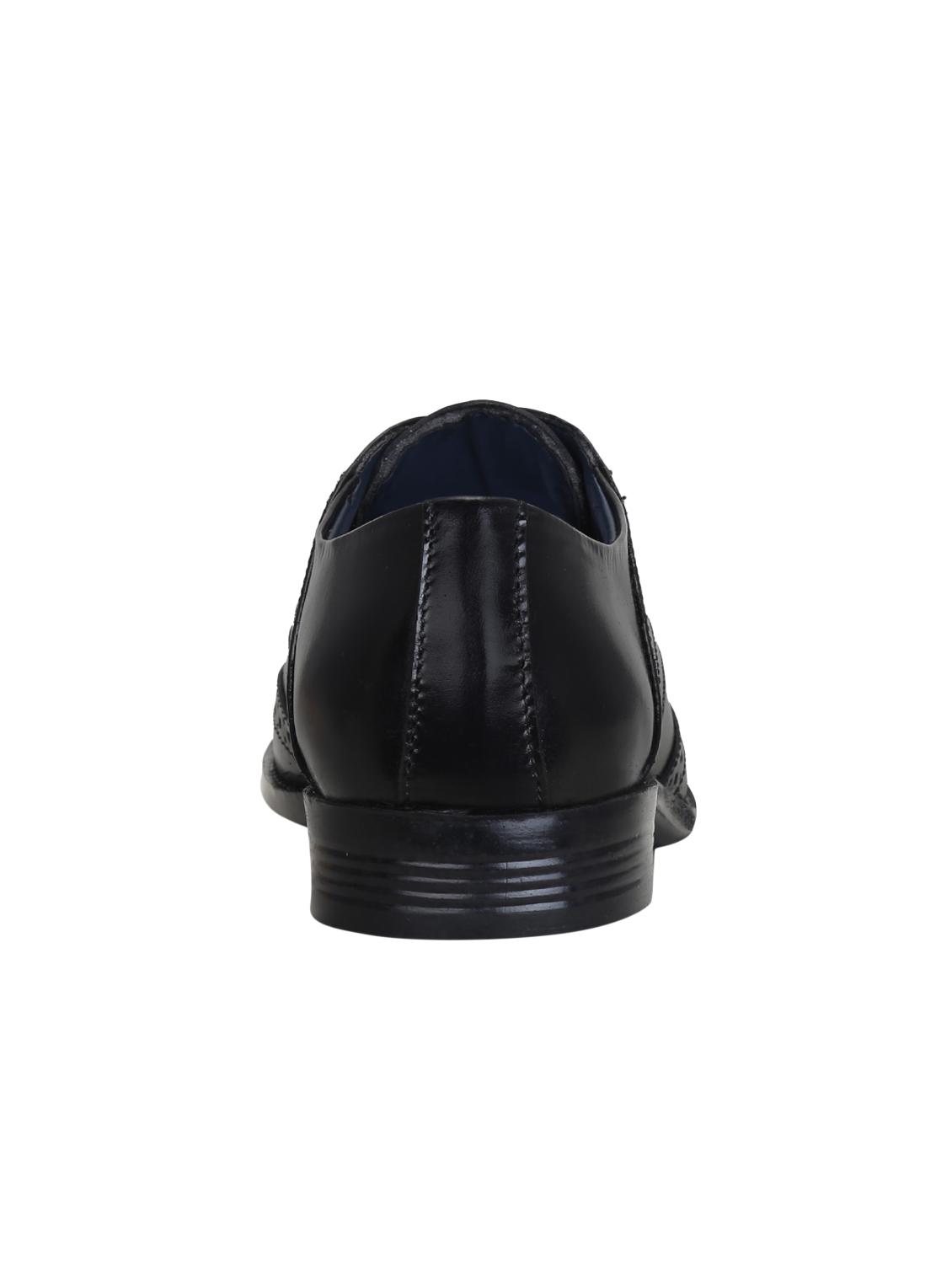 black leather lace-up derbys - 15971459 - Zoom Image - 3