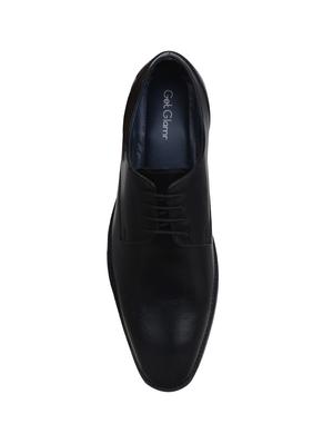 black leather lace-up derbys - 15971460 - Standard Image - 4
