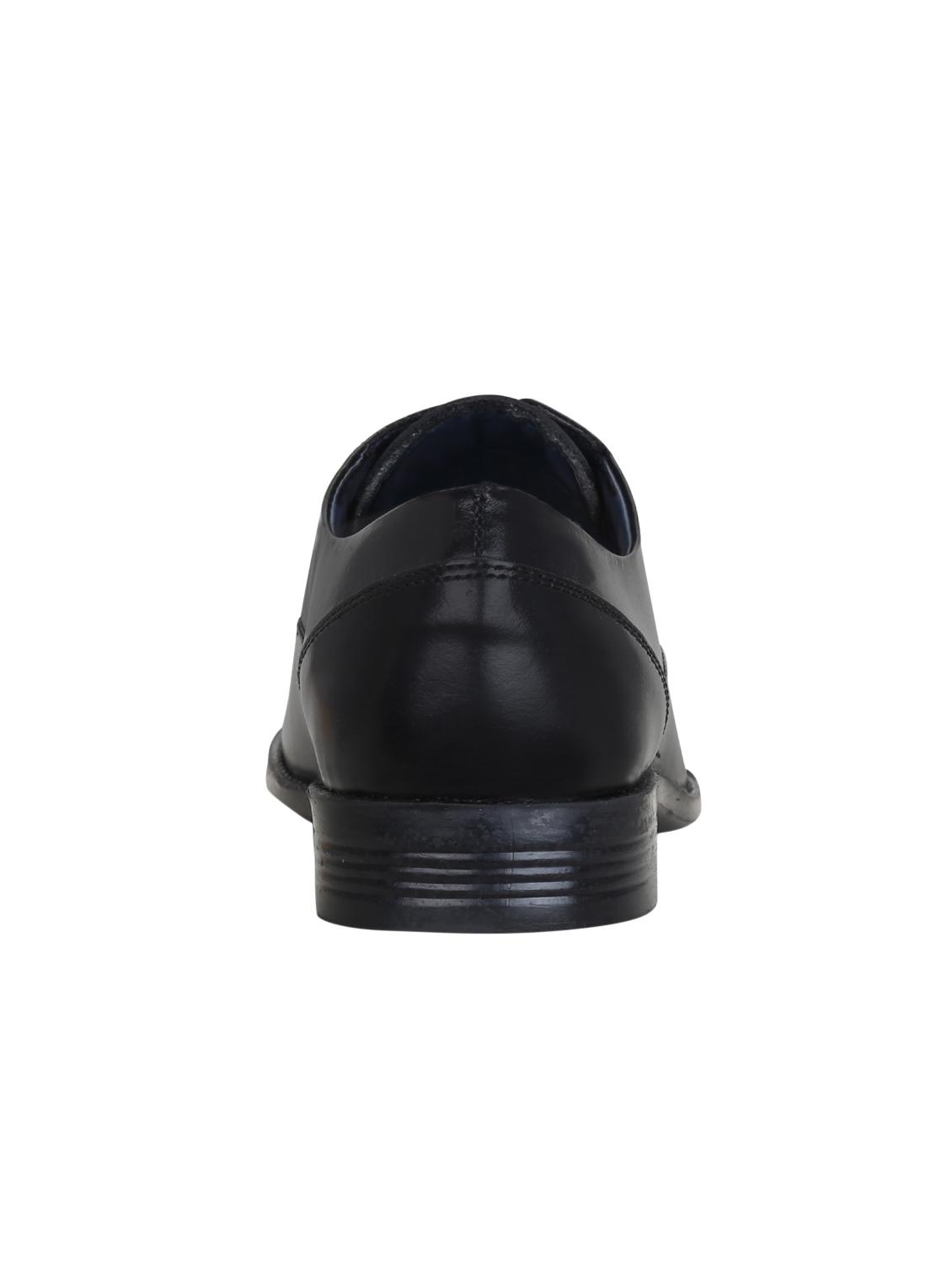 black leather lace-up derbys - 15971460 - Zoom Image - 3