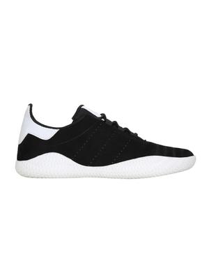 black leatherette sport shoes - 15971468 - Standard Image - 2