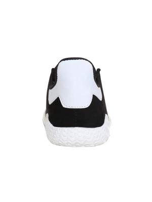 black leatherette sport shoes - 15971468 - Standard Image - 3