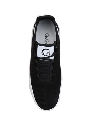 black leatherette sport shoes - 15971468 - Standard Image - 4
