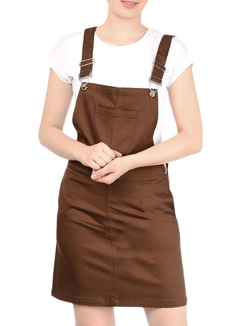 pocket patch pinafore dress with top - 15971532 - Very Small Image - 1