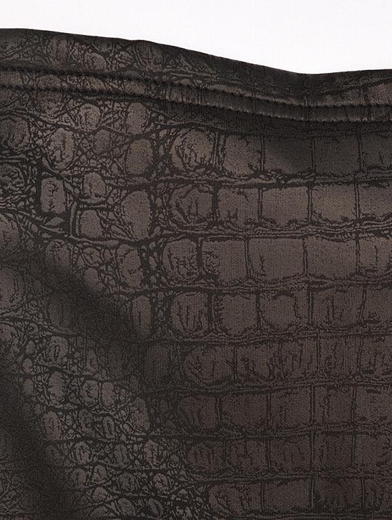 leatherette pinafore dress with top - 15971537 - Zoom Image - 5