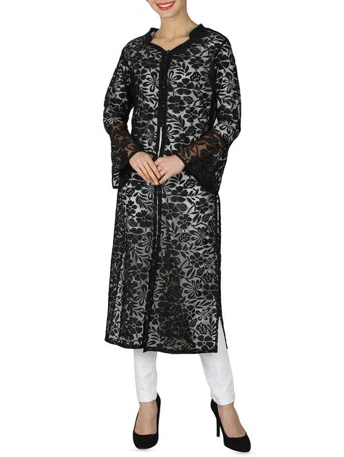 straight bell sleeves shrug - 15971560 - Standard Image - 1