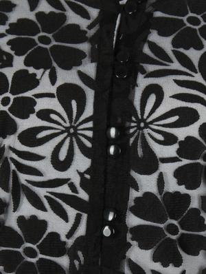 straight bell sleeves shrug - 15971560 - Standard Image - 4