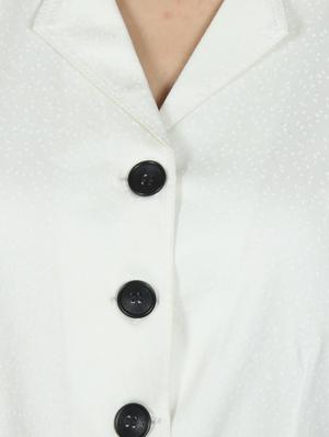 tie up waist a-line dress - 15971643 - Standard Image - 5