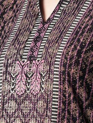 printed straight kurta - 15972102 - Standard Image - 4