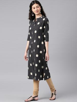 straight printed kurta - 15972118 - Standard Image - 2