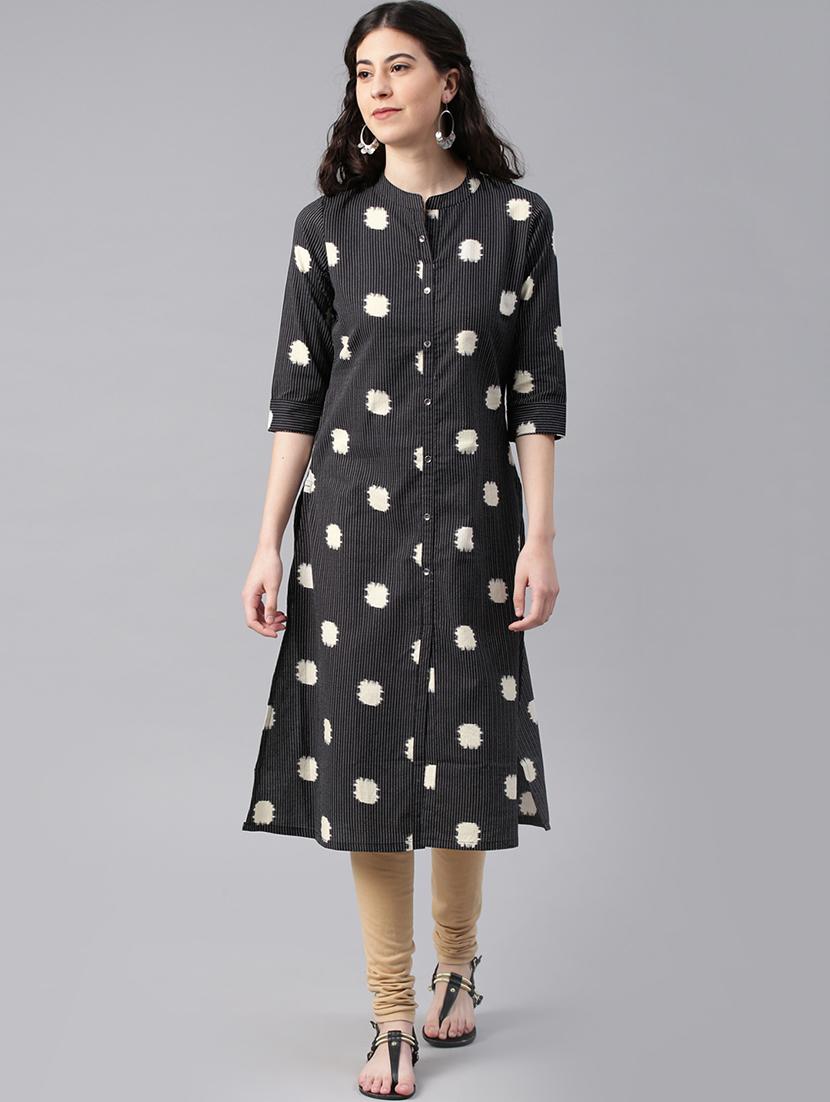 straight printed kurta - 15972118 - Zoom Image - 1