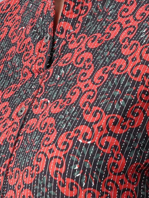 straight printed kurta - 15972121 - Zoom Image - 4