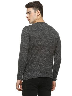 grey melange t-shirt - 15972741 - Standard Image - 3