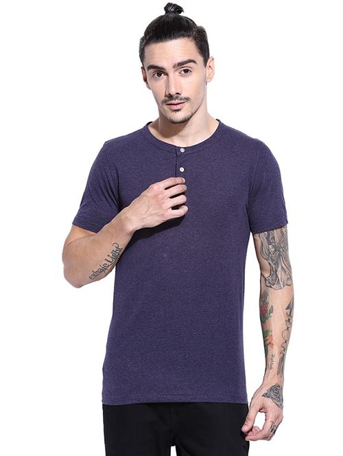purple solid t-shirt - 15972754 - Standard Image - 1