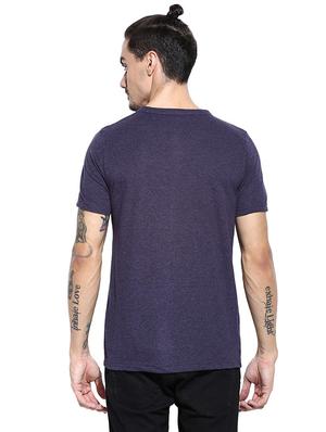 purple solid t-shirt - 15972754 - Standard Image - 3