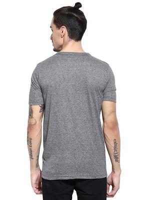 grey solid t-shirt - 15972755 - Standard Image - 3