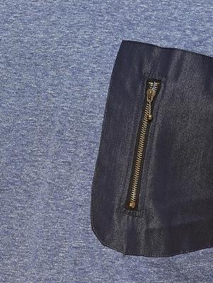 blue pocket t-shirt - 15972759 - Standard Image - 4