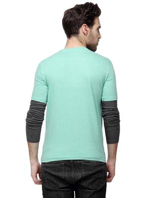 green printed tshirt - 15972763 - Standard Image - 3
