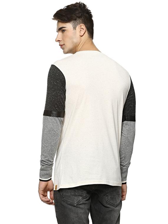 beige printed t-shirt - 15972776 - Zoom Image - 3