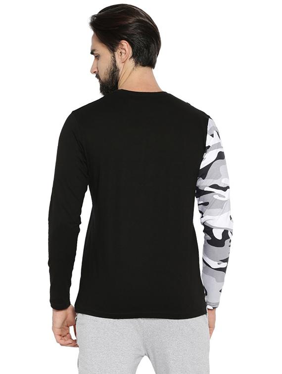 black camouflage t-shirt - 15972777 - Zoom Image - 3