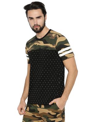 black camouflage tshirt - 15972781 - Standard Image - 2