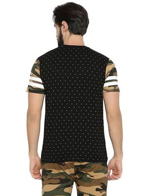 black camouflage tshirt - 15972781 - Standard Image - 3