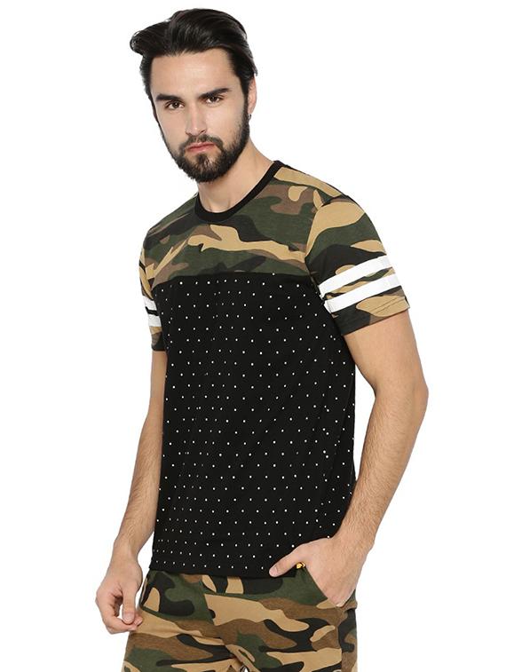 black camouflage tshirt - 15972781 - Zoom Image - 2
