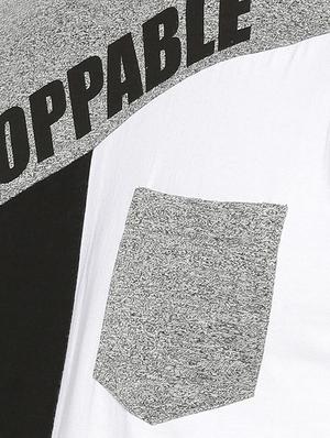 multicolor color block tshirt - 15972786 - Standard Image - 4