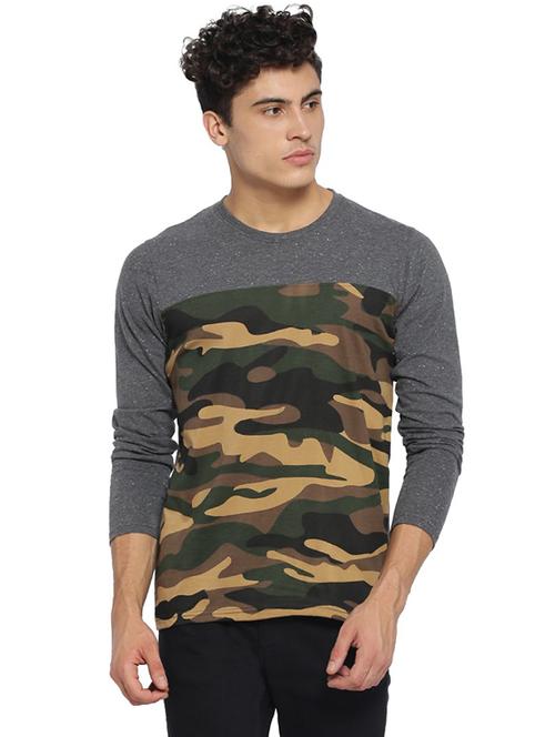 multicolor camouflage tshirt - 15972791 - Standard Image - 1