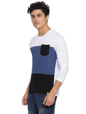 multicolor color block tshirt - 15972792 - Standard Image - 2