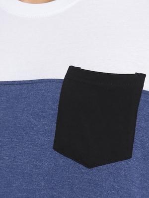 multicolor color block tshirt - 15972792 - Standard Image - 4