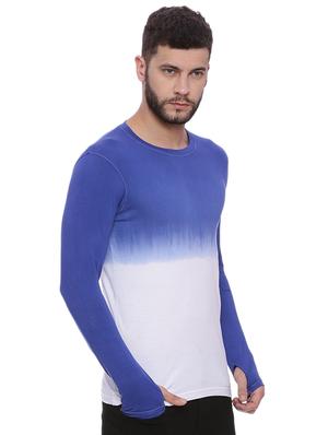 blue ombre t-shirt - 15972808 - Standard Image - 2