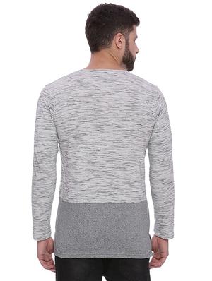 grey striped pocket t-shirt - 15972809 - Standard Image - 3