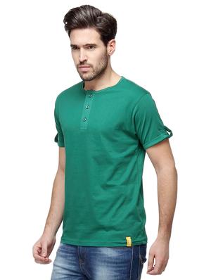green solid tshirt - 15972811 - Standard Image - 2