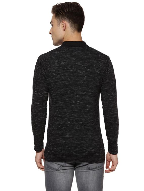 black cut and sew tshirt - 15972818 - Zoom Image - 3