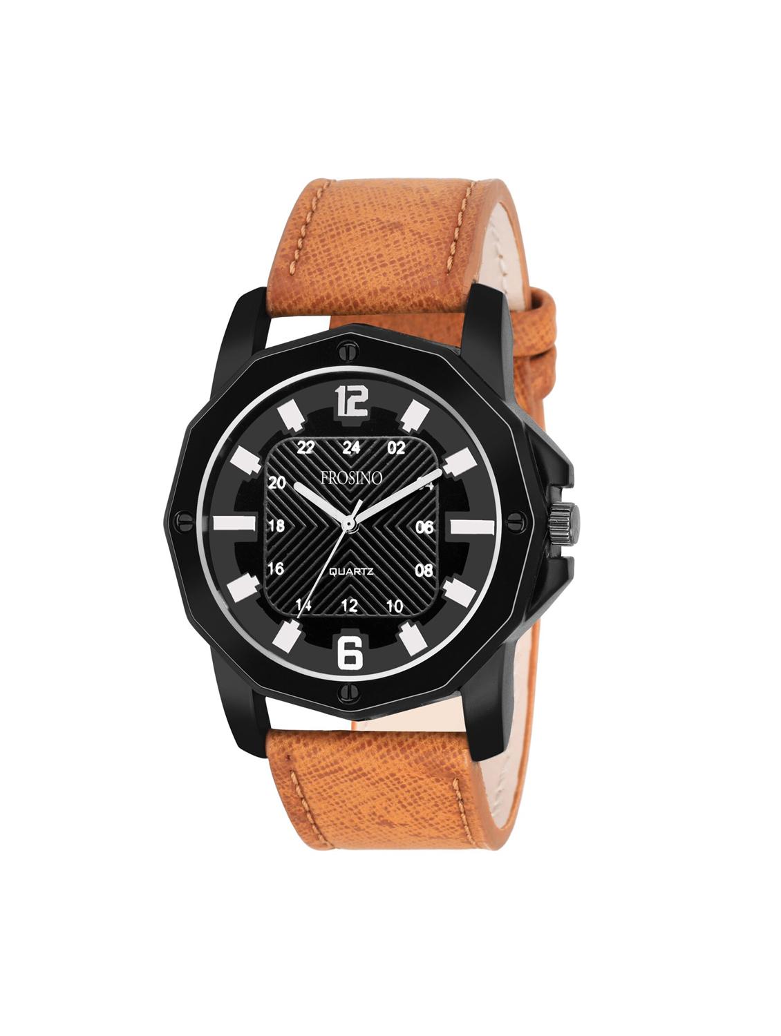 round dial analog watch and wallet combo - 15973253 - Zoom Image - 2