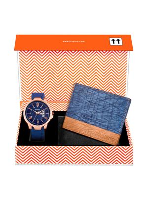 round dial analog watch and wallet combo - 15973255 - Standard Image - 9
