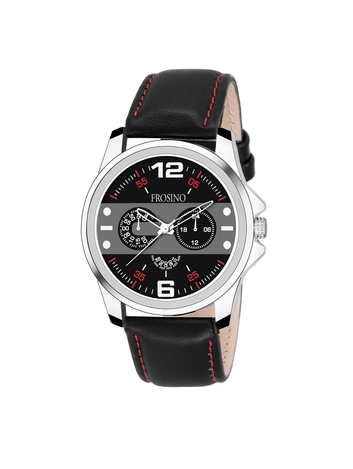 round dial analog watch and wallet combo - 15973258 - Zoom Image - 2