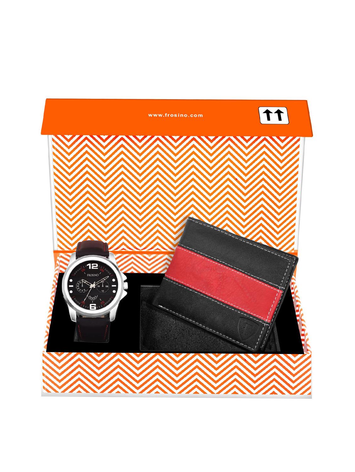 round dial analog watch and wallet combo - 15973258 - Zoom Image - 8