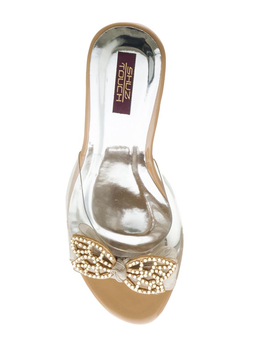tan slip on sandals - 15973384 - Zoom Image - 4