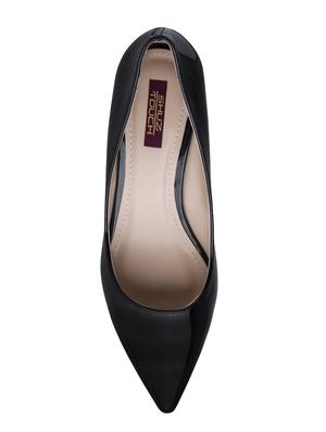 black slip on pumps - 15973420 - Standard Image - 4